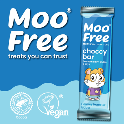 MINI tablette ORIGINAL (Choccy bar) vegan sans allergènes Moo Free : 20 grammes