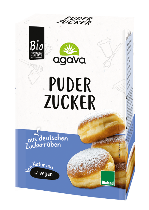 SUCRE GLACE BIO vegan sans allergènes AGAVA : 250 grammes