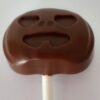 1 SUCETTE CITROUILLE en chocolat ALTERNATIVE au lait (sans lait) BIO vegan sans allergènes Exquidia : 10g