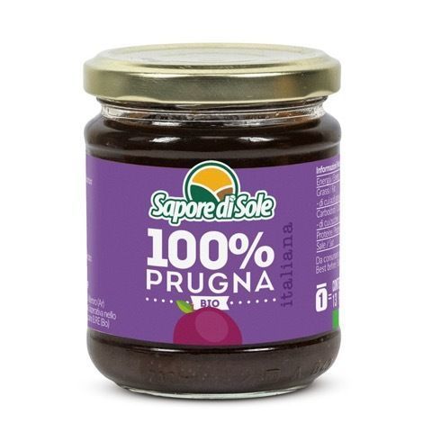 100% PRUNES BIO vegan sans allergènes Sapore di Sole : 210 grammes