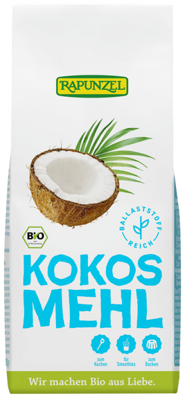 FARINE de COCO BIO vegan sans allergènes Rapunzel : 250 grammes