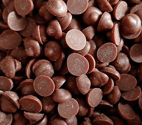 PÉPITES de chocolat Teddy Bear 47% ALTERNATIVE au lait (sans lait) BIO vegan sans allergènes Exquidia : 70g