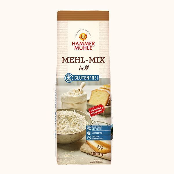 Mix pâtisserie (Mehl-Mix) vegan sans allergènes Hammermülhe : 1 kg