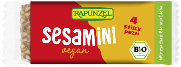 SESAMINI BIO sans gluten sans lait sans œufs sans soja Rapunzel : 27 grammes